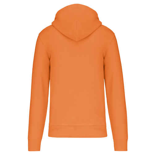 light orange Sudadera con capucha y cremallera ecorresponsable hombre