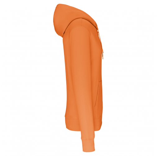 light orange Sudadera con capucha y cremallera ecorresponsable hombre