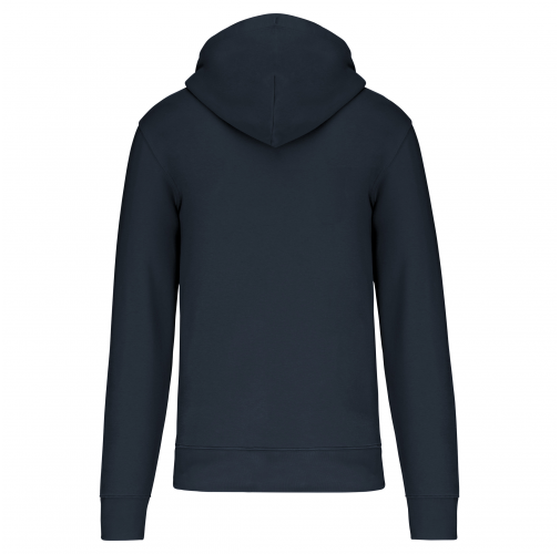 navy Sudadera con capucha y cremallera ecorresponsable hombre