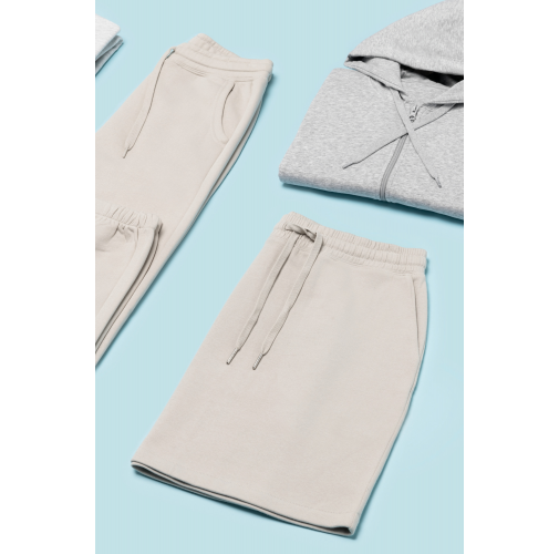Sudadera con capucha y cremallera ecorresponsable mujer
