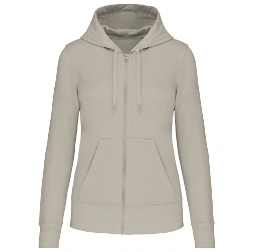 clay Sudadera con capucha y cremallera ecorresponsable mujer