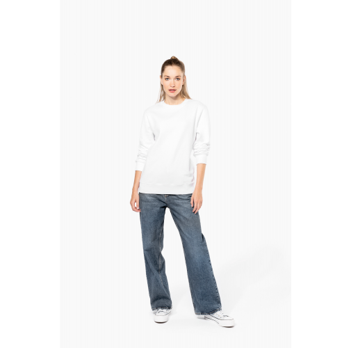 Sudadera cuello redondo 80/20 unisex