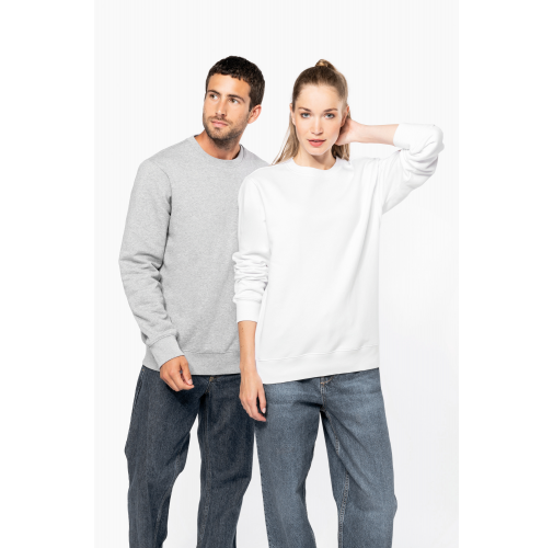 Sudadera cuello redondo 80/20 unisex