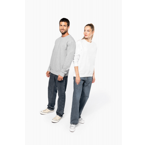Sudadera cuello redondo 80/20 unisex