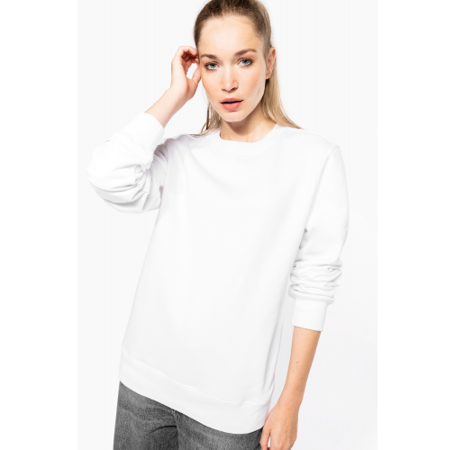 Sudadera cuello redondo 80/20 unisex