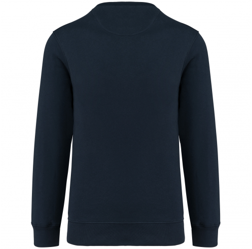 navy Sudadera cuello redondo 80/20 unisex