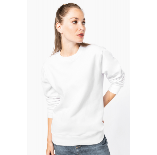 Sudadera cuello redondo 80/20 unisex