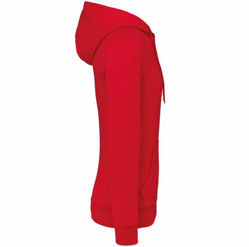 red Sudadera con capucha 80/20 unisex