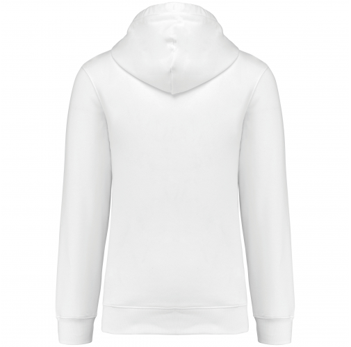 white Sudadera con capucha 80/20 unisex