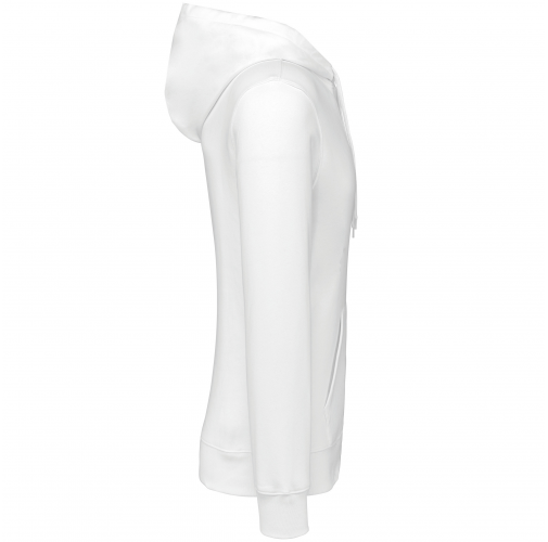 white Sudadera con capucha 80/20 unisex