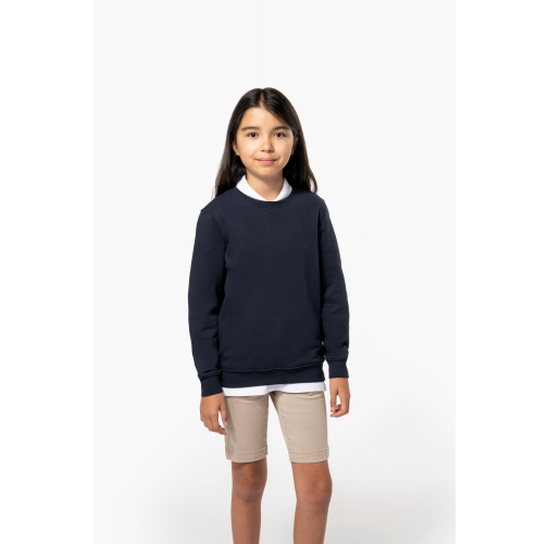 SUDADERA CUELLO REDONDO INFANTIL