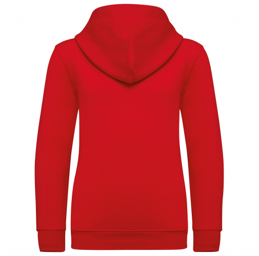 red Sudadera con capucha infantil
