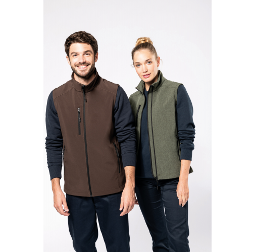 Chaleco softshell hombre