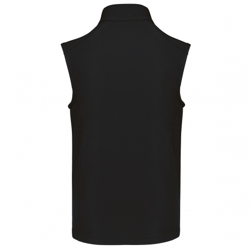 black Chaleco softshell hombre