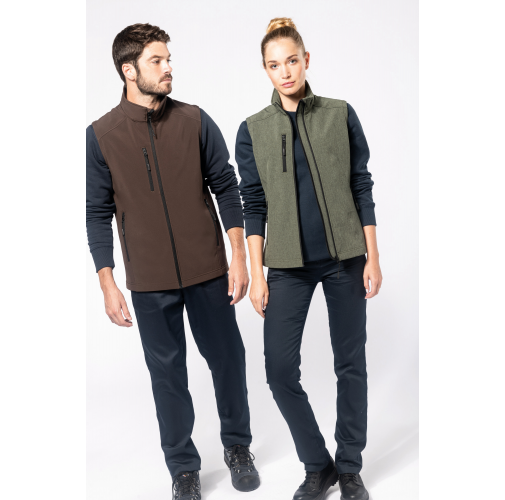 Chaleco softshell hombre