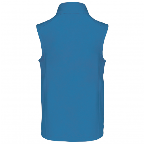 aqua blue Chaleco softshell hombre