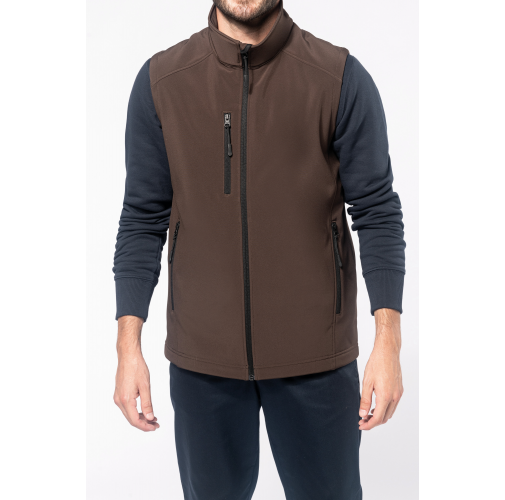 Chaleco softshell hombre