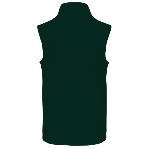 bottle green Chaleco softshell hombre