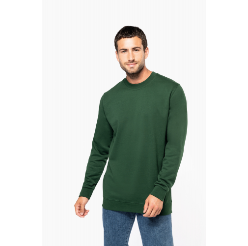 Sudadera de cuello redondo reciclada unisex