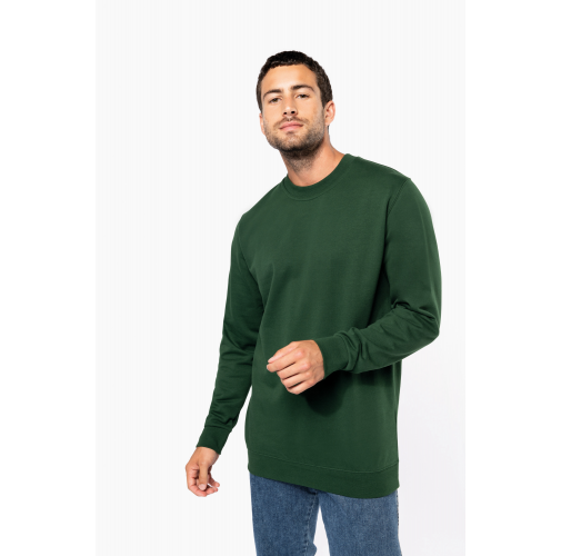 Sudadera de cuello redondo reciclada unisex