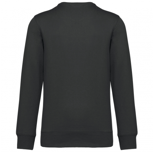 dark grey Sudadera de cuello redondo reciclada unisex
