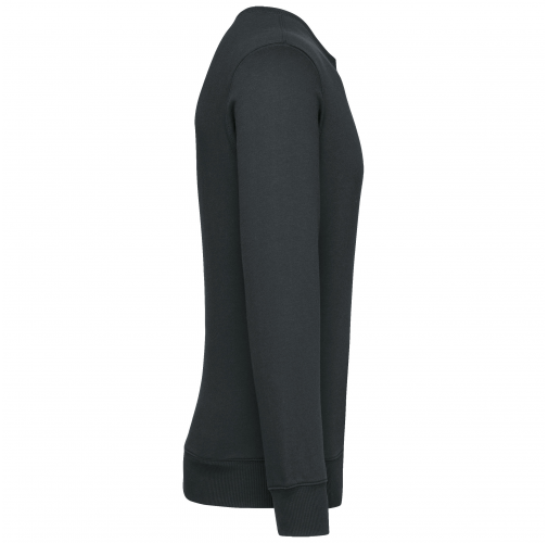 dark grey Sudadera de cuello redondo reciclada unisex