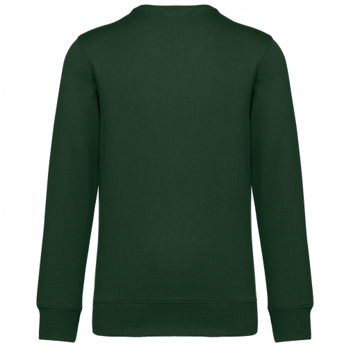 forest green Sudadera de cuello redondo reciclada unisex