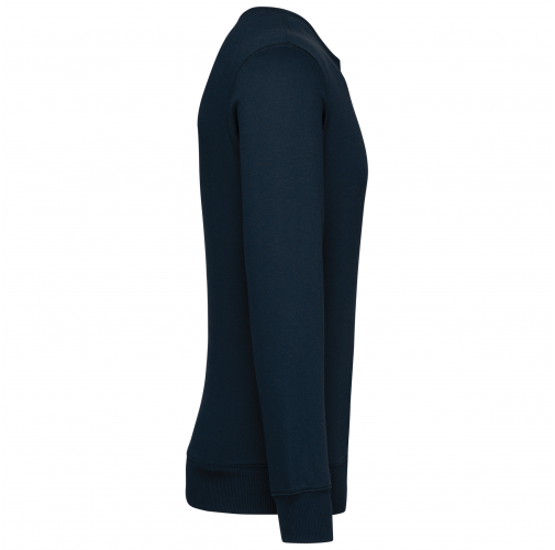 navy Sudadera de cuello redondo reciclada unisex