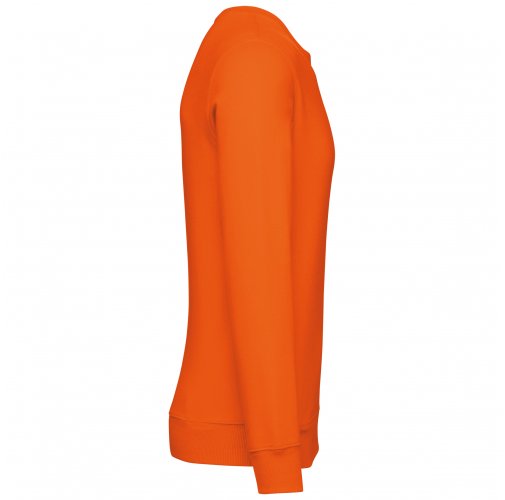 orange Sudadera de cuello redondo reciclada unisex