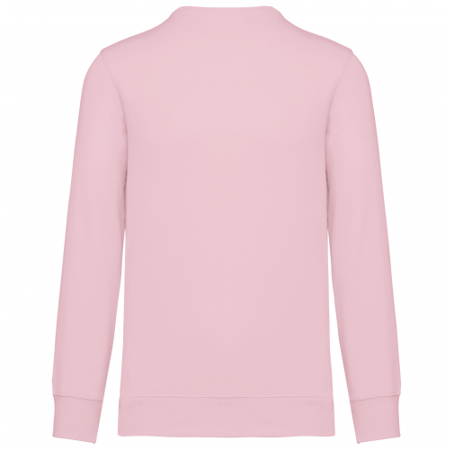 pale pink Sudadera de cuello redondo reciclada unisex