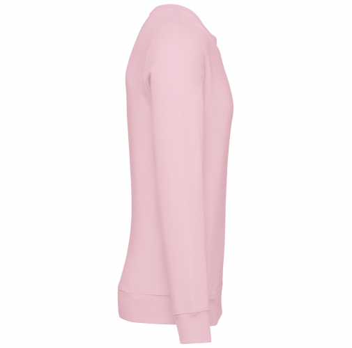 pale pink Sudadera de cuello redondo reciclada unisex