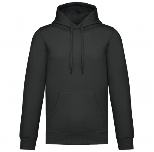 dark grey Sudadera con capucha reciclada unisex