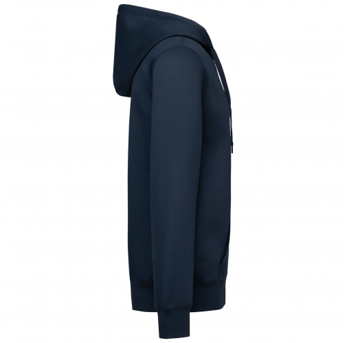 navy Sudadera con capucha reciclada unisex