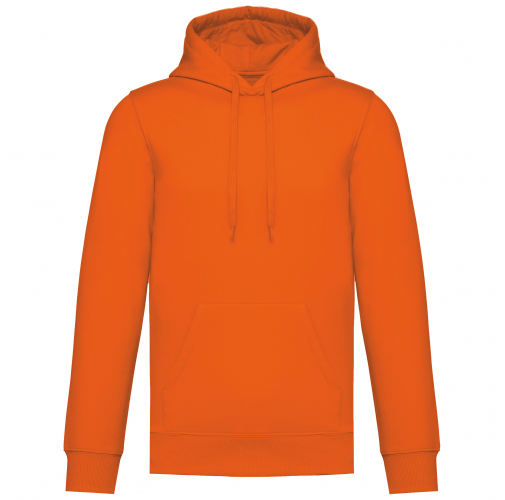 orange Sudadera con capucha reciclada unisex