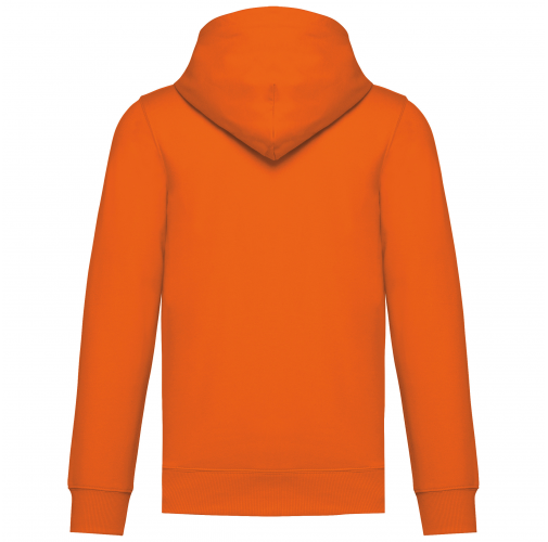 orange Sudadera con capucha reciclada unisex