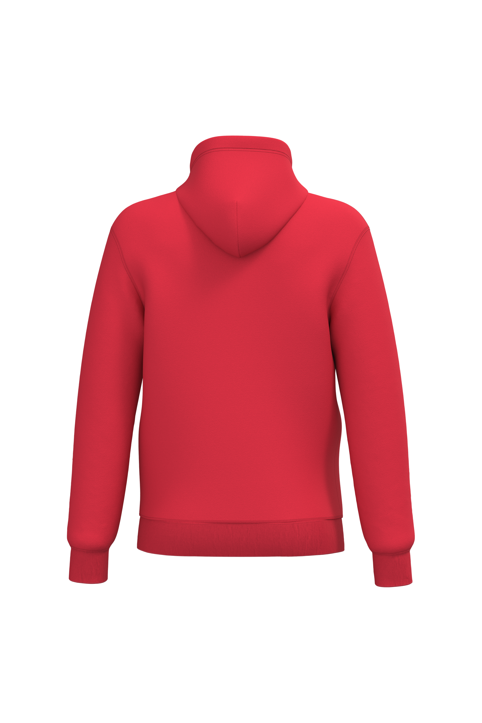 Sudadera reciclada con capucha y cremallera unisex