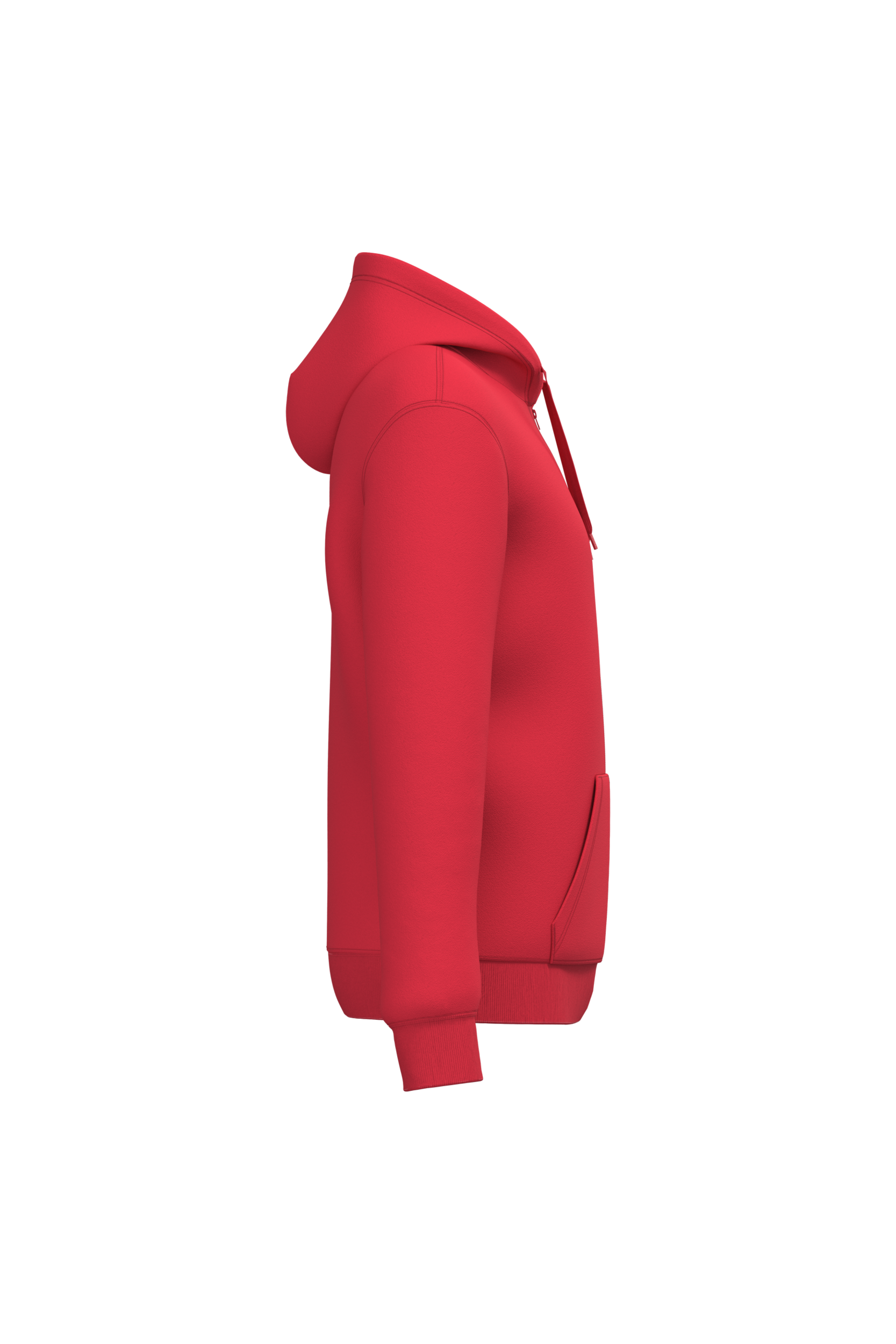 Sudadera reciclada con capucha y cremallera unisex