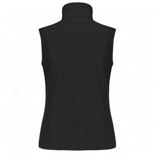 black Chaleco sofshell mujer