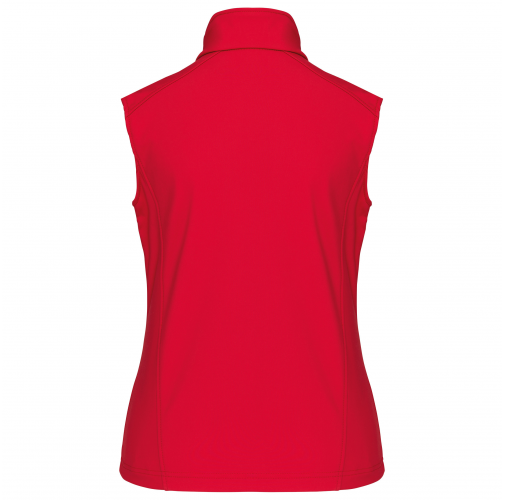 red Chaleco sofshell mujer