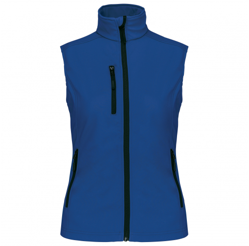 dark royal blue Chaleco sofshell mujer