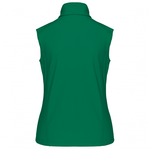 kelly green Chaleco sofshell mujer