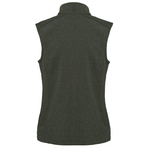 marl green Chaleco sofshell mujer
