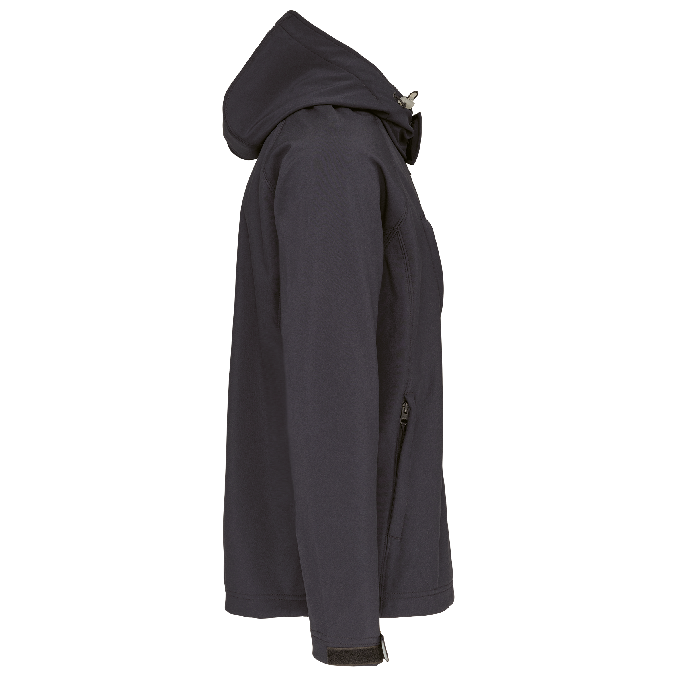 Chaqueta softshell con capucha extraíble hombre