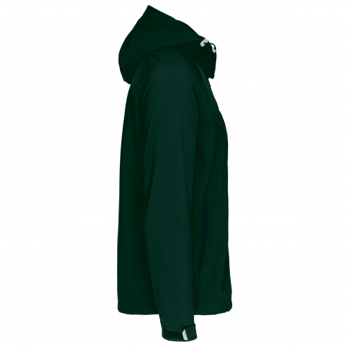 Chaqueta softshell con capucha extraíble hombre