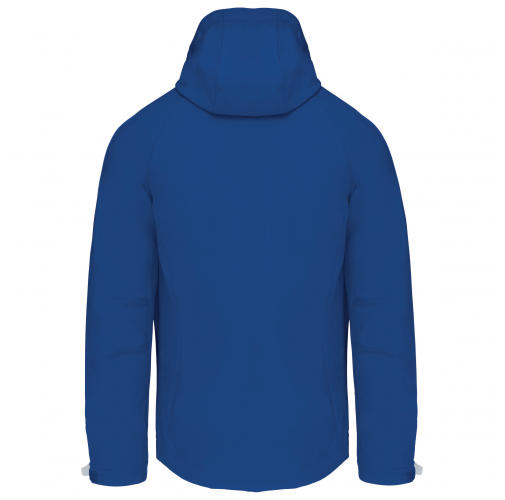 Chaqueta softshell con capucha extraíble hombre