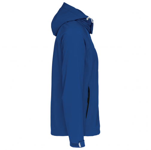 Chaqueta softshell con capucha extraíble hombre