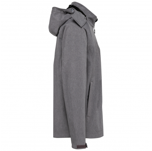 Chaqueta softshell con capucha extraíble hombre