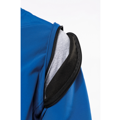 Chaquetas softshell 3 capas con capucha y mangas extraíbles unisex