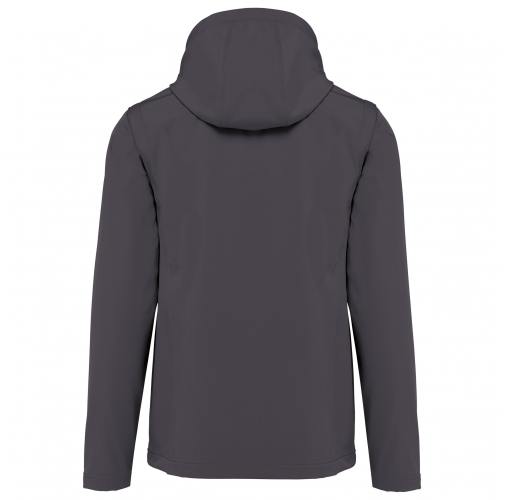 titanium Chaquetas softshell 3 capas con capucha y mangas extraíbles unisex