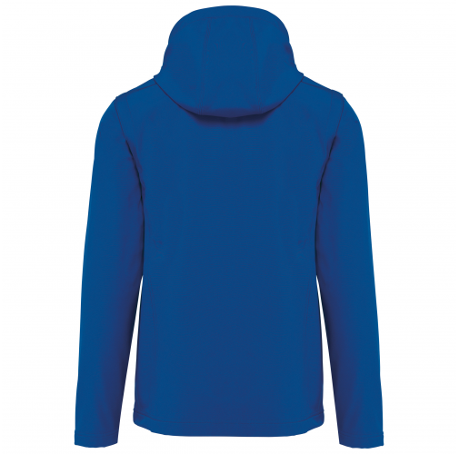 dark royal blue Chaquetas softshell 3 capas con capucha y mangas extraíbles unisex